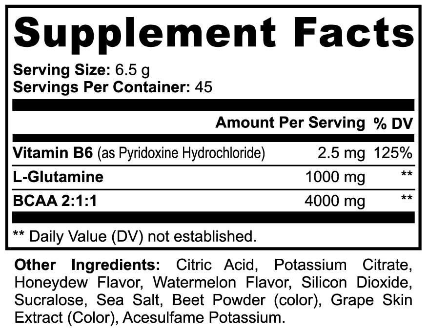 BCAA Recovery Powder